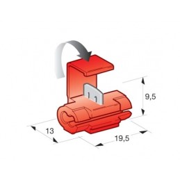 rýchlospojka červená 0,5-0,8mm
