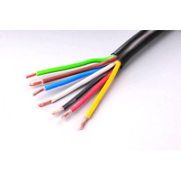 kabel 7Cx1 sedmibarevný plast