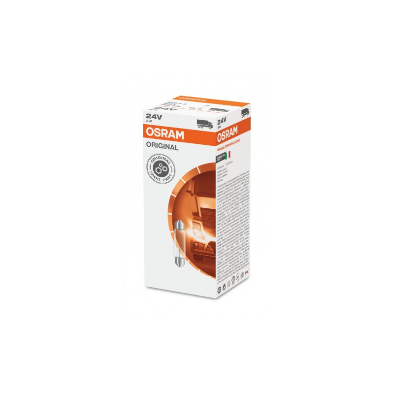 bulb 24V 3W SV8,5 -8 11x41mm OSRAM bulb 24V 3W SV8,5 -8 11x41mm OSRAM