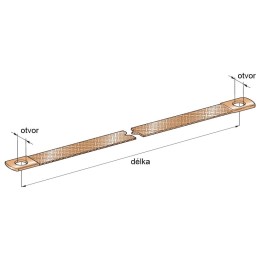 CU grounding strap...