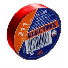 PVC insulating tape 15x10 red