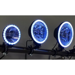 High beam LED 1400 lm 12-24V homologation 13cm