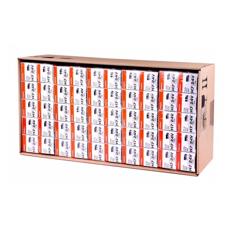 bulb H7 24V 70W PX26d OSRAM-100 pcs bulb H7 24V 70W PX26d OSRAM-100 pcs