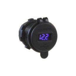 instrument socket 2x USB + voltmeter