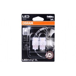 LED 12V W21W W3x16d OSRAM blister 2 pcs