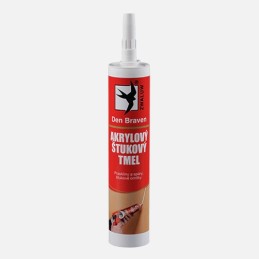 Acrylic stucco putty - white