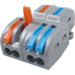 Quick coupler with cable clamp