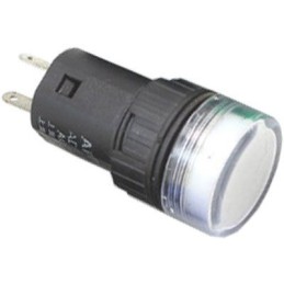 24V LED 19mm, white