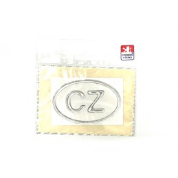 Sticker CZ - small silver