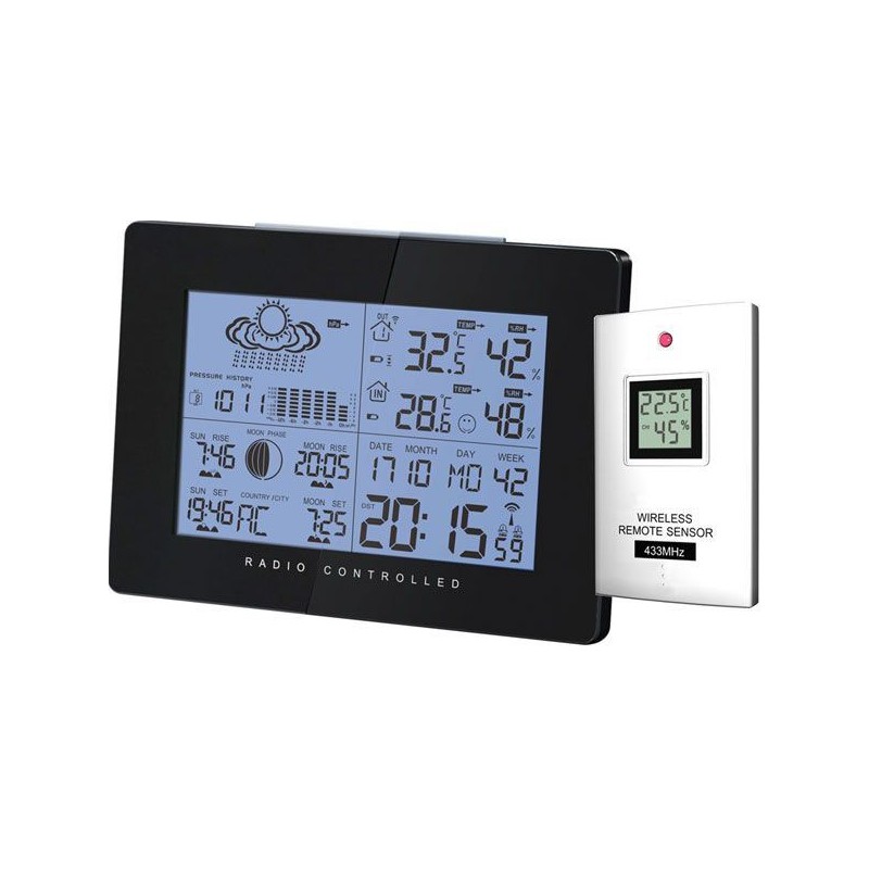 Weather station black Weather station black