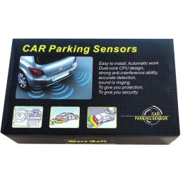 Parking alarm KQLD01 with 4 sensors silver, LED display