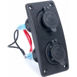 Power socket 12V + 2xUSB 5V...