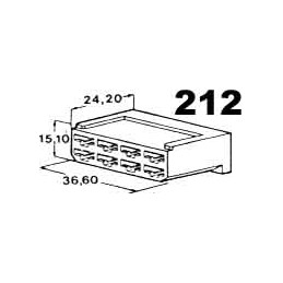 insulating cap for 8pcs...