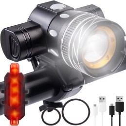 Set of LED bicycle lights