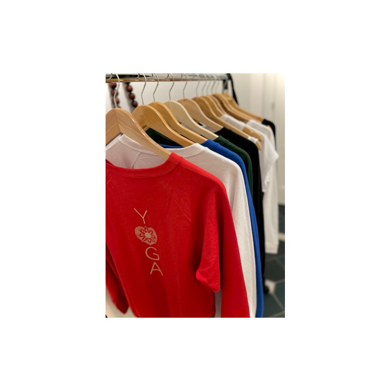 sweatshirt light S red