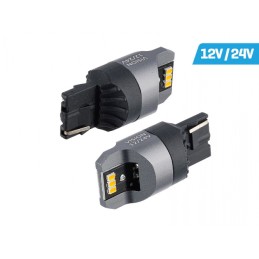 2 pcs LED 12V/24V WY21W...