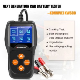 Battery tester KONNWEI KW600