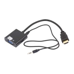 Konvertor HDMI / VGA + audio