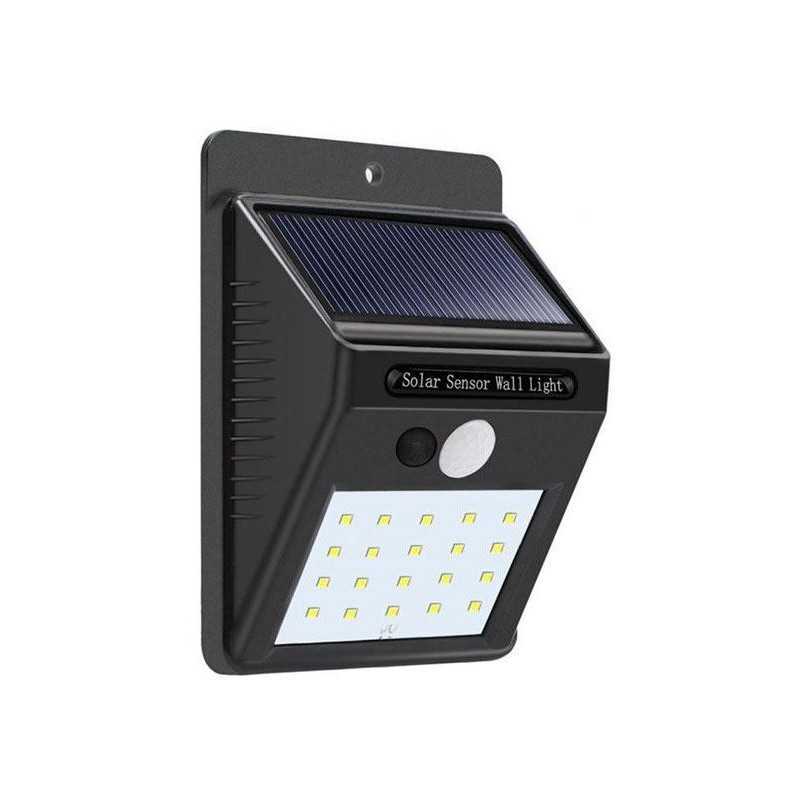 Solar light LED-20x with PIR sensor wall Solar light LED-20x with PIR sensor wall