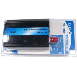voltage converter from 24V DC to 230V AC 300W permanent+USB voltage converter from 24V DC to 230V AC 300W permanent+USB