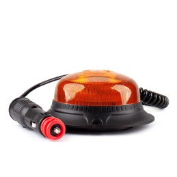 beacon LED magnetic 12V-24V orange 18LED