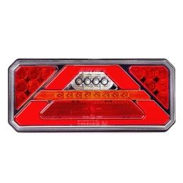 Rear light combined LED dynamic LEFT 10-30V