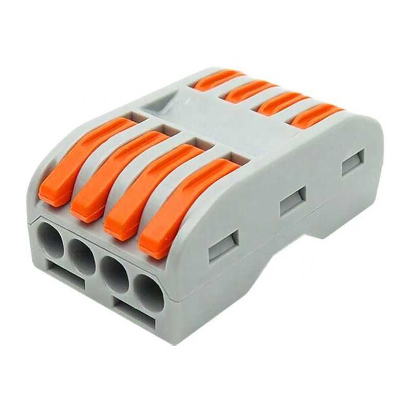 Quick connector with clamp for cables 0.75-2.5mm2