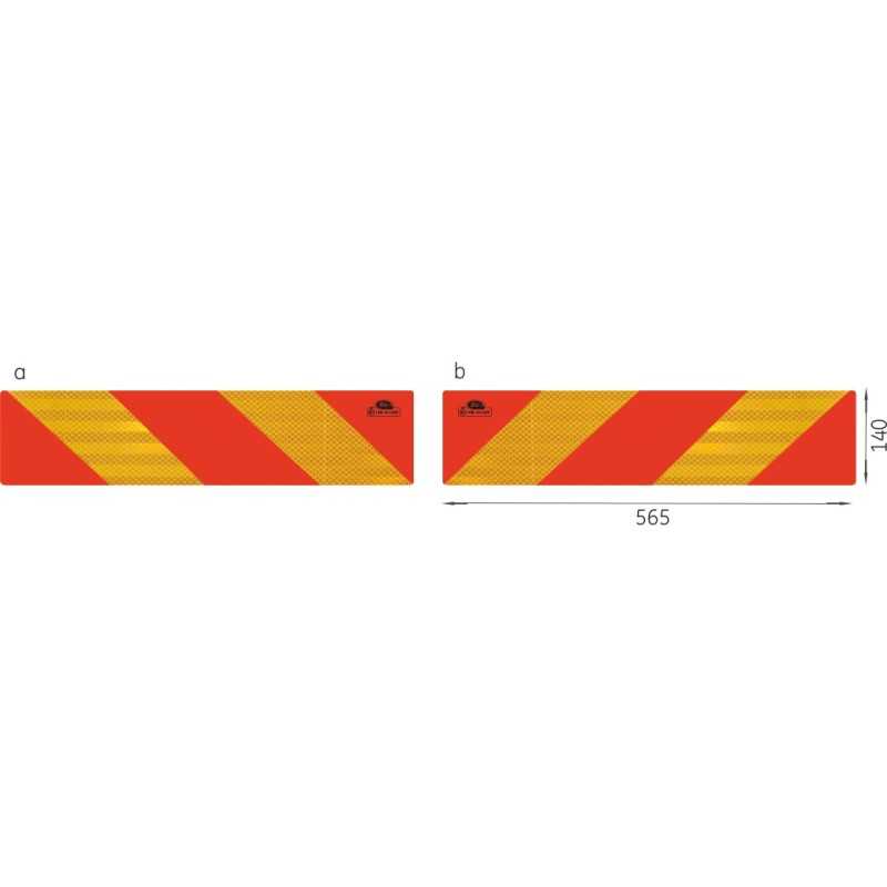 Reflective signs (2 pcs.)