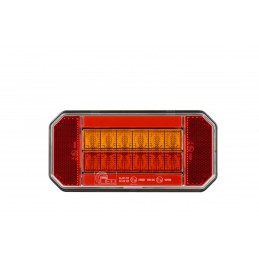 Rear light combined LED right 12/24V 165x80mm