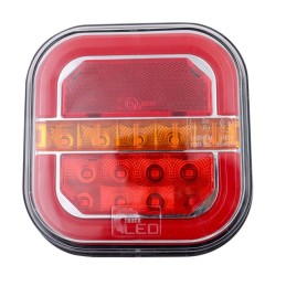 Rear light combined LED right 12/24V neon