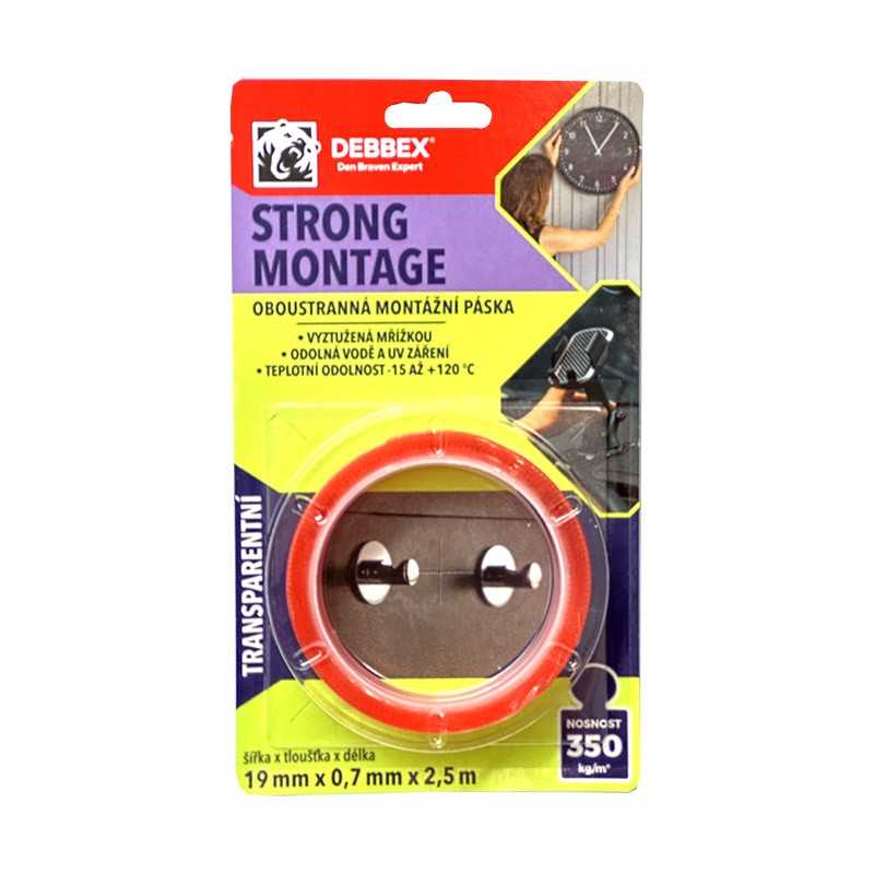 STRONG MONTAGE double-sided assembly tape STRONG MONTAGE double-sided assembly tape