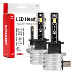 LED žárovky H1 1800 LM 2ks 12V