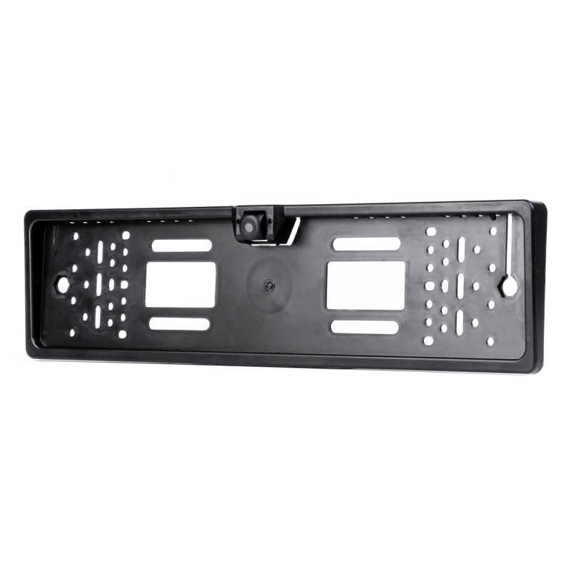 License plate mat with wireless camera