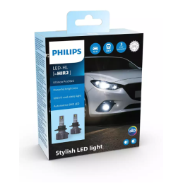 2pcs LED HIR2 Ultinon Pro3022 PHILIPS 12/24V