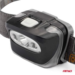 Headlamp LED 3W 1200mA rechargeable 180 lum