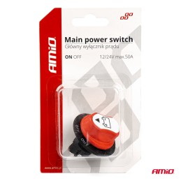Car battery disconnector 12/24 max. 50A