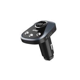 FM transmitter with 2.4A charger function and localization
