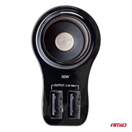 Car charger with 2.4A cigarette lighter socket
