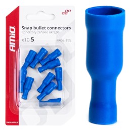 connector socket circular dia. 5mm blue 10 pcs