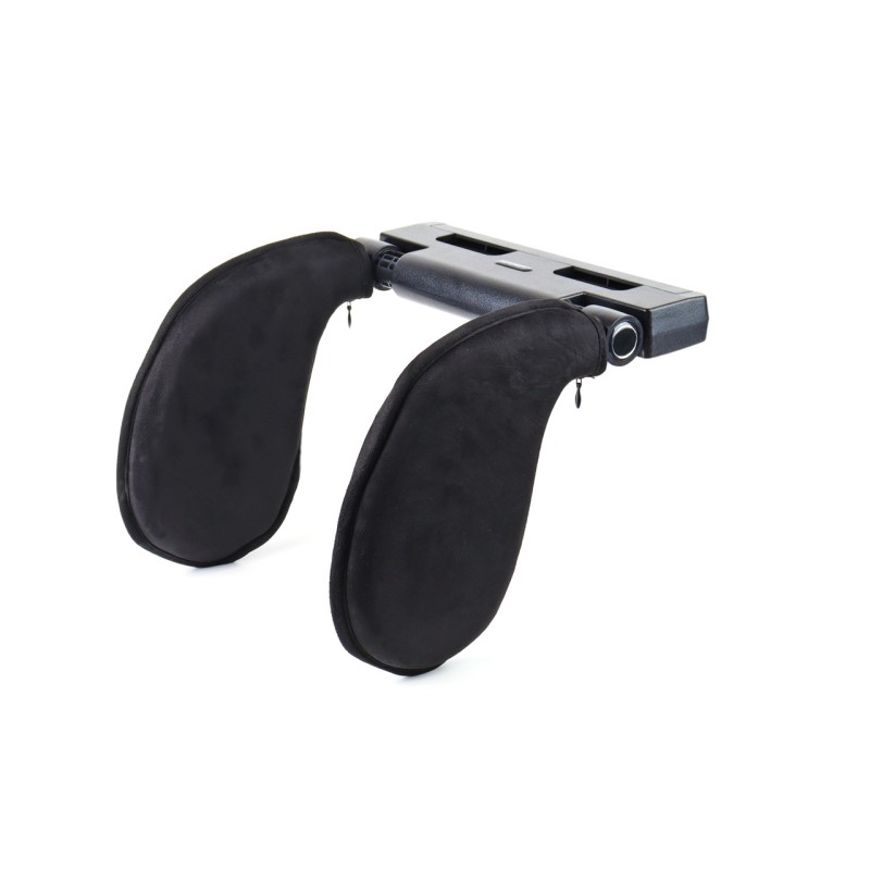 Folding headrest for the car, Cover-black material Folding headrest for the car, Cover-black material