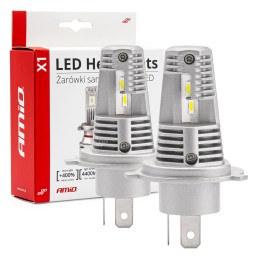 LED žárovky H4 2200 LM 2ks 12V