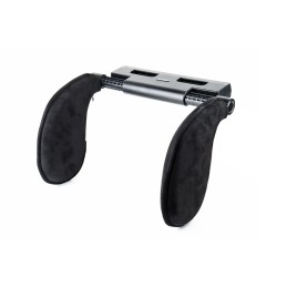 Folding headrest for the car, Cover-black material
