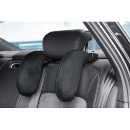 Folding headrest for the car, Cover-black material