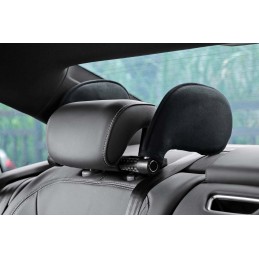 Folding headrest for the car, Cover-black material