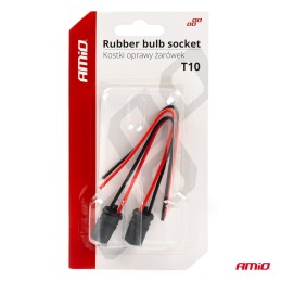 socket for T10 light bulb plastic 2 pcs 15cm