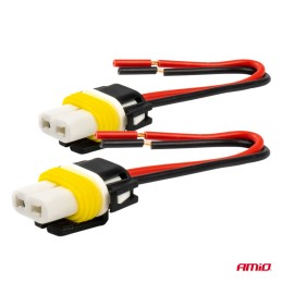 socket for bulb H8/H11/H16 2 pcs 15cm