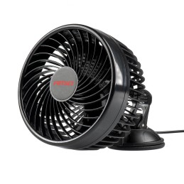 Car fan with suction cup 6" 12V