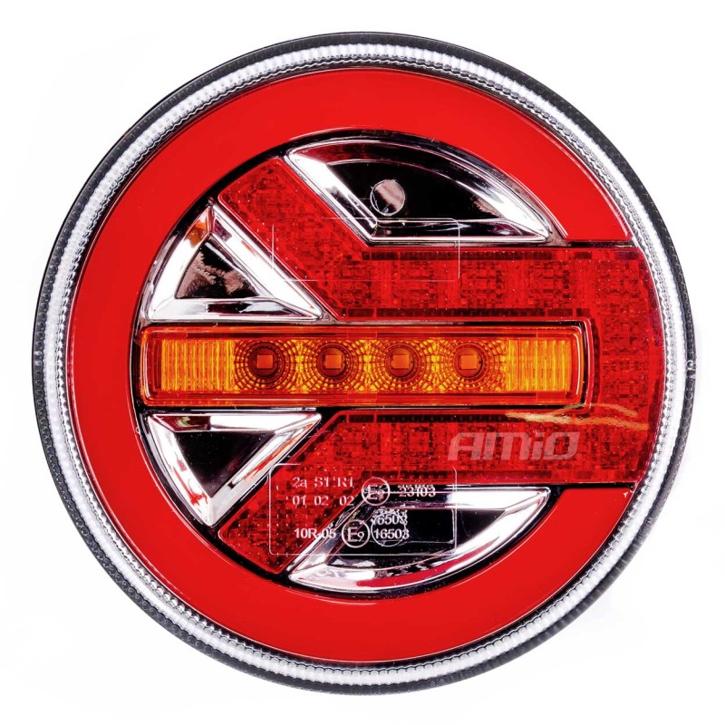 Rear light combined LED L/P 12/24V round Rear light combined LED L/P 12/24V round