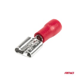 connector 7.4mm 1.25-2.5mm sleeve insulated 10 pcs