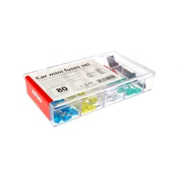 Set of fuses MINI 80 pcs MIX